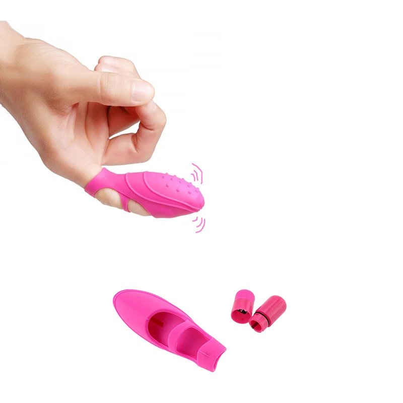 Unisex Mini Finger Vibrator G-spot Massager Waterproof Clitoral Vibrator Dancing Finger Clitoral Simulation Sex Toy Massage Tool