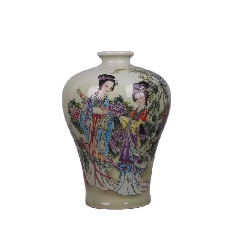 

Chinese Old Porcelain vase Pink Naid TumeiBottle