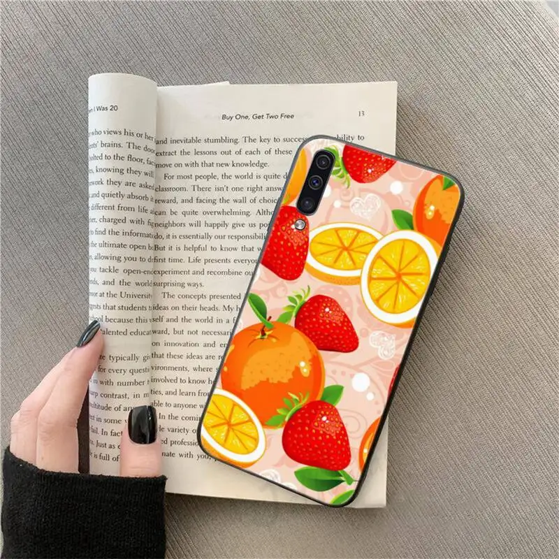 

Fruit Lemon Pineapple Phone Case For Samsung galaxy A S note 10 7 8 9 20 30 31 40 50 51 70 71 21 s ultra plus