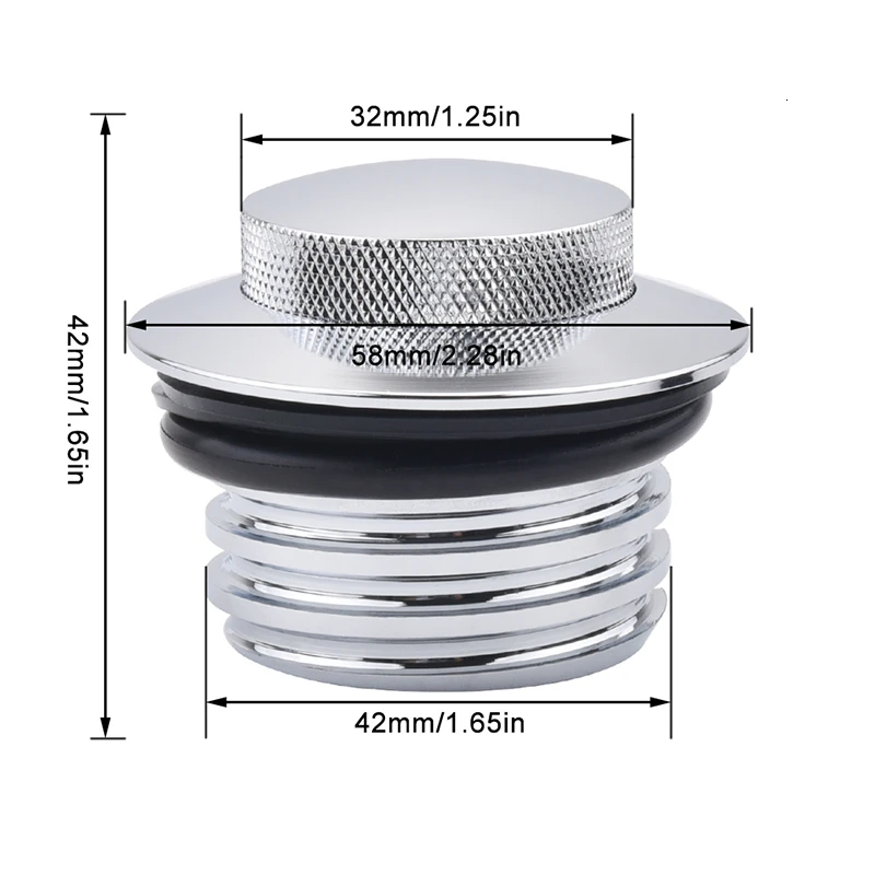 Алюминиевая всплывающая задняя крышка для топливного бака мотоцикла правой руки