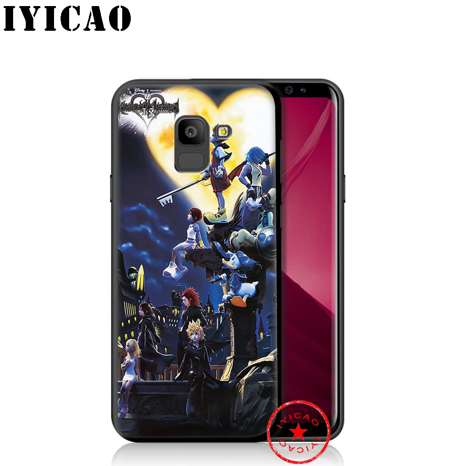 IYICAO по игре Kingdom Hearts Игры мягкий чехол для телефона samsung Galaxy A9 A8 A7 J6 A6 плюс 2018 A5 A3 2016