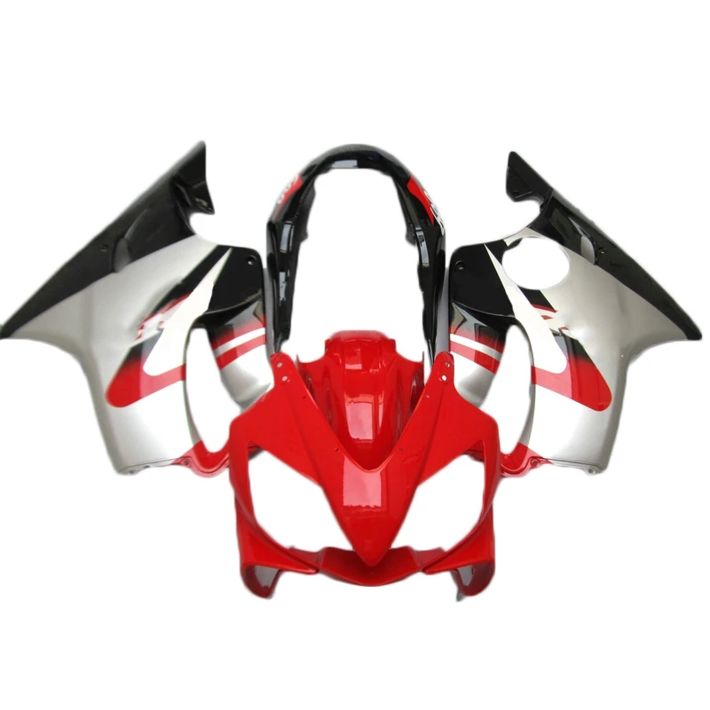 

Brand New Bodywork Fairings For Honda CBR600 F4i cbr 600 f4i 2001 2002 2003 Red Silver Black Premium fairing kit 01 02 03 CH72