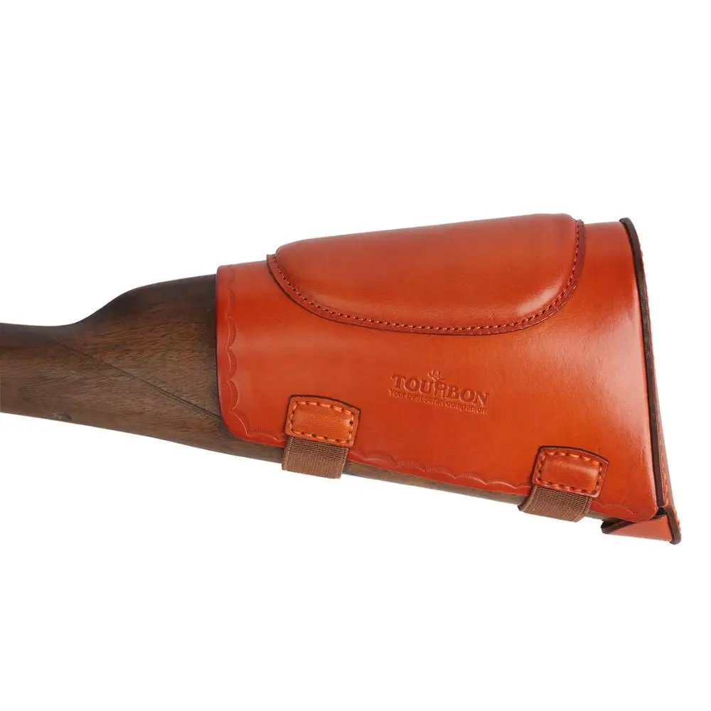 

Tourbon Tactical Hunting Gun Buttstock Rifle Shotgun Firearm Cheek Rest Recoil Pad Holder Pouch Slip-on for Shooting Accessories