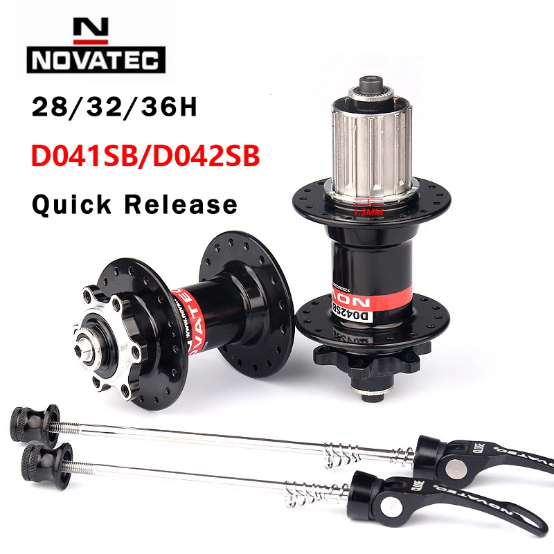 

Novatec MTB Hub D041SB D042SB Disc Card Brake Mountain Bike Hub 8/9/10/11 Speed Bearing Bicycle Hubs 24 28 32 36 Holes