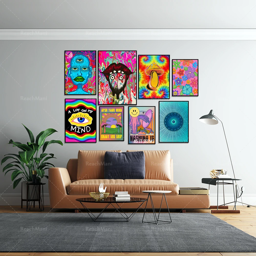 

Наслаждайтесь путешествиями, психоделические принты, градиент, модный, жирная фотография, солнечный свет, эстетический плакат indie с Пастель...