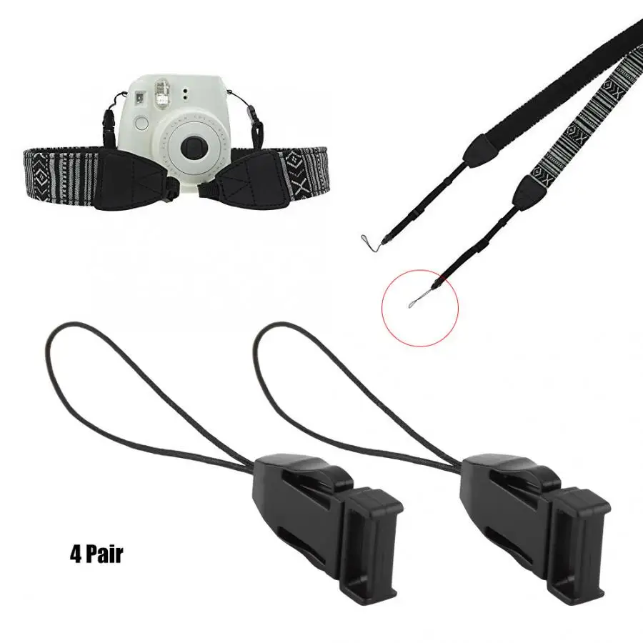 Correa Camara 4 Pair High Quality Quick Release Buckle Kit For Camera Shoulder Neck Strap Dslr | Электроника