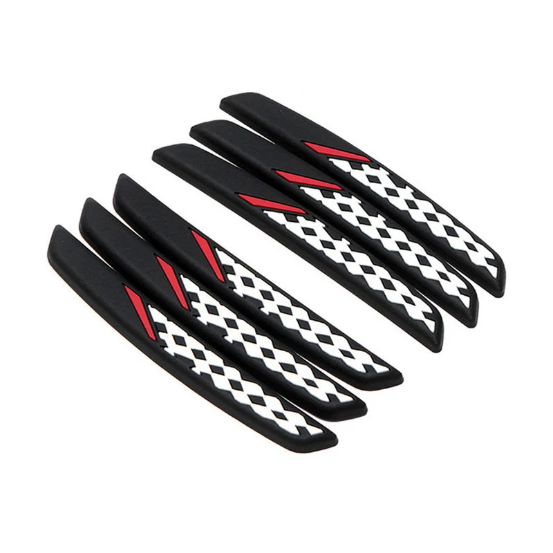 6pcs Auto Car Door Guard Edge Corner Protector Guards Buffer Trim Molding Protection Strip Scratch Crash Bar | Автомобили и