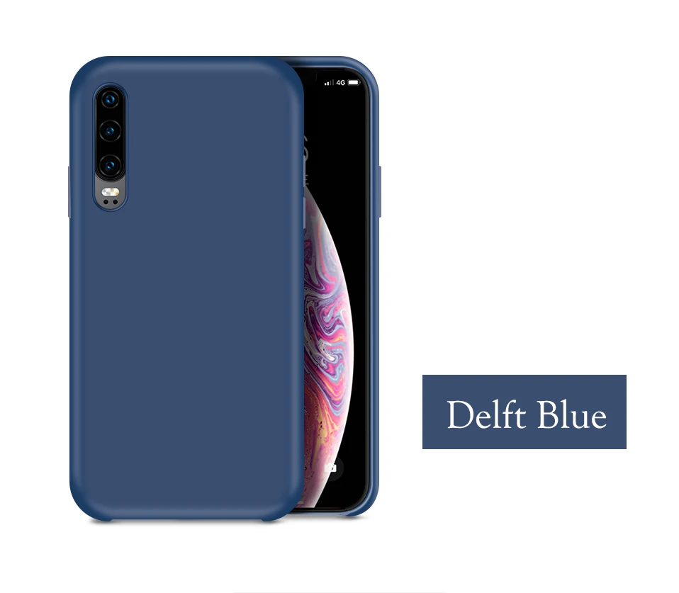 Жидкий силиконовый чехол для huawei P30 Lite, чехол, накладка из микрофибры, чехол для huawei P20 Lite P30 Pro mate 20 Lite Honor 20 10i