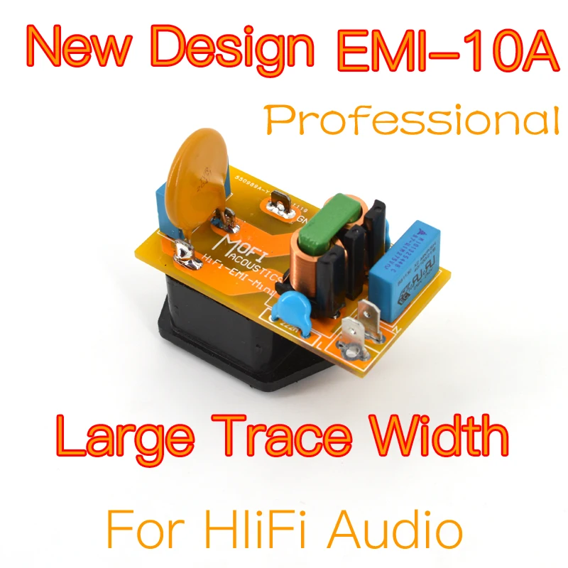 

MOFI Gold-Plated AC Power Tail Plug-In 10A EMI Filter Socket For HiFi Audio（New Design）