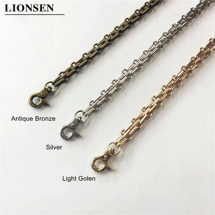 Сменная металлическая цепочка Lionsen для сумочки аксессуар сделай сам сумки