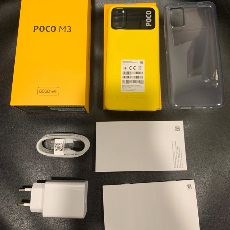 Смартфон POCO M3 экран Глобальная версия дюйма процессор Snapdragon 662 ОЗУ 4 Гб 128 ГБ