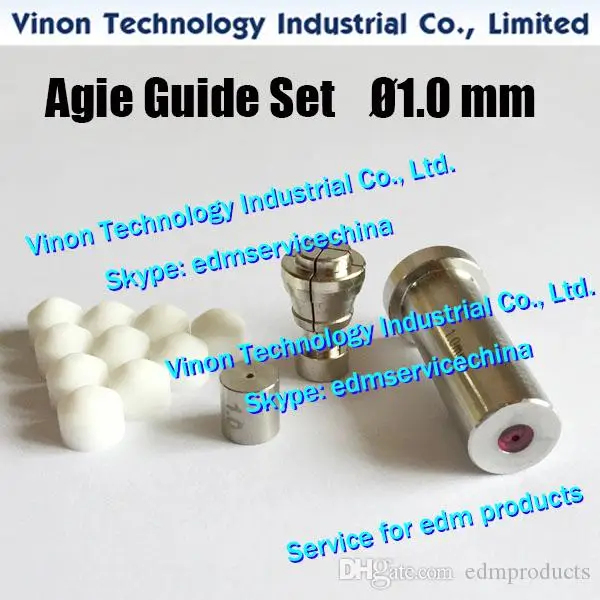 

1.0mm Set Agie Electrode Pipe Guide for Actspark SD1,Drill20,HD30 335009073,335009074,335009075,335009076,335009077,335013223