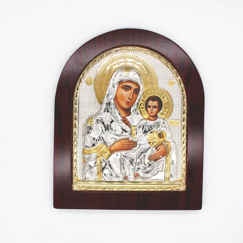 

Orthodox Icons Church Pectpral Home Decoration Catholic Relice Crafts Virgin Mary Icon