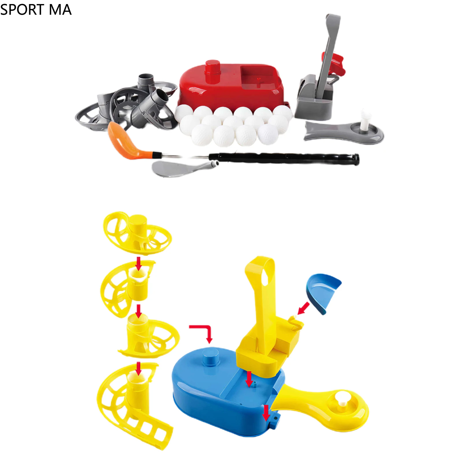 

Golf Ball Return Exerciser Automatic Golf Ball Training Return Machine Golf Ball Kick Back Return Putting Cup Training Aids