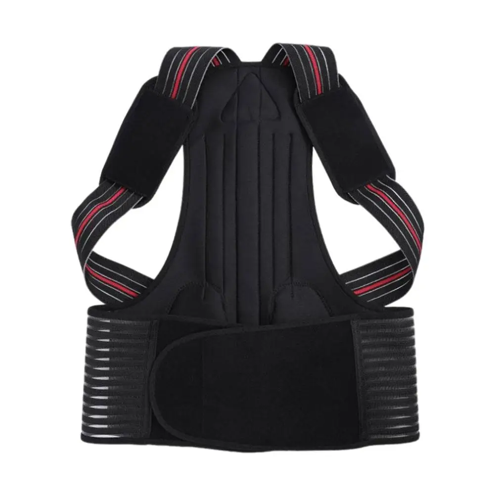 

Adult Back Corset Shoulder Lumbar Posture Corrector Bandage Spine Support Belt Magnetic Therapy Back Support Posture Correction