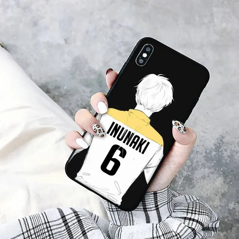 Чехол Haikyuu Hinata для телефона с рисунком аниме-волейбола iphone 13 8 7 6 6S Plus X 5S SE 2020 XR 11 12mini