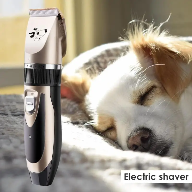 

Professional Pet Hair Trimmer USB Rechargeable Electric Dog Cat Hair Clipper Grooming Shaver Cutter Pets Haircut Machine