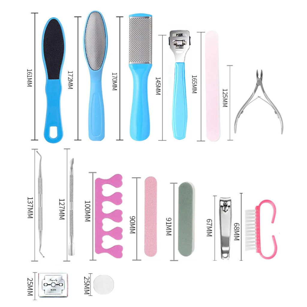 Инструменты для маникюра и педикюра набор инструментов ухода за ногами из