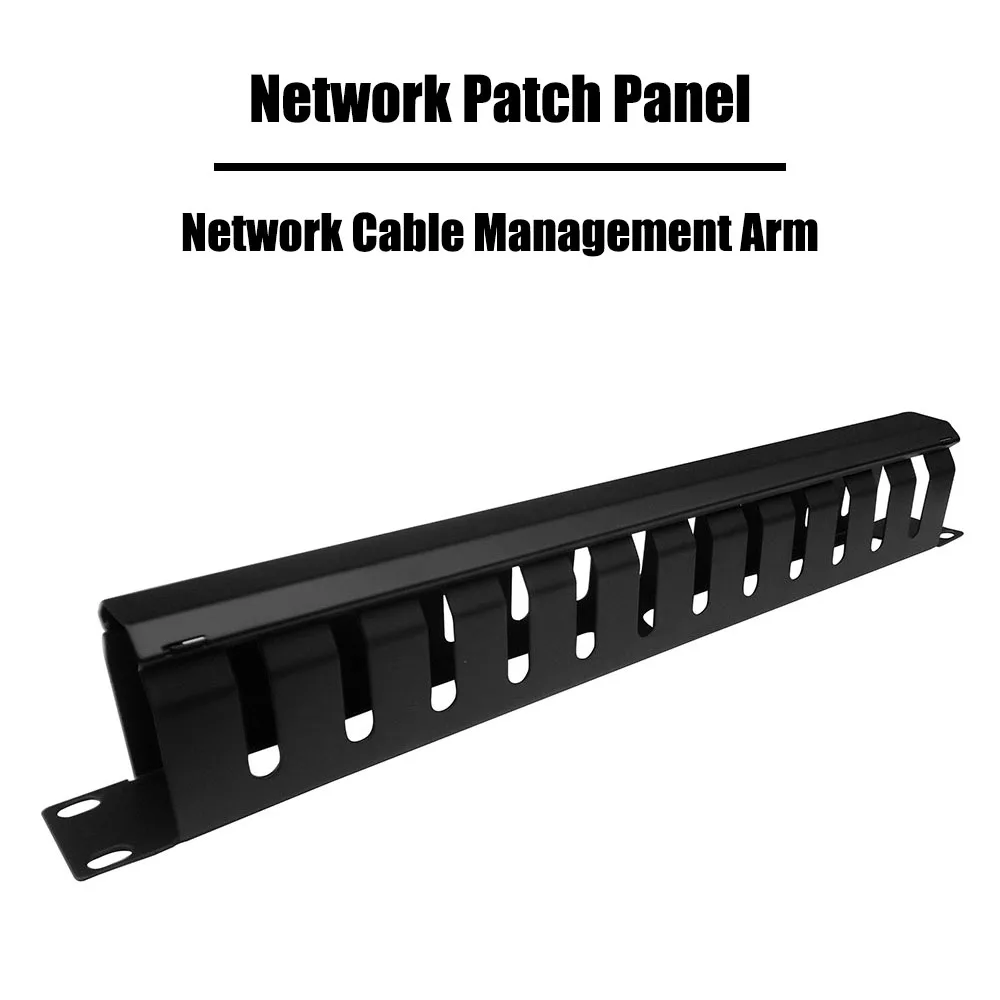 Сетевой кабель 1U 19 дюймов Металлический Стальной сетевой Ethernet|manag|arm tvarm cycle |