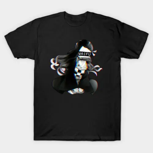 

Waifu Demon Slayer Kimetsu No Yaiba Nezuko Kamado Hentai Black T-Shirt S-3Xl