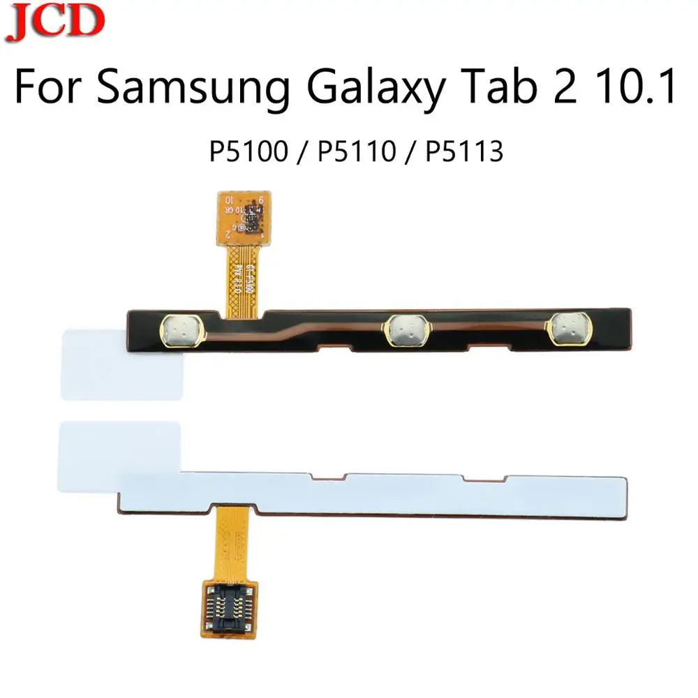JCD кнопка включения/выключения громкости гибкий кабель для Samsung Galaxy Tab 2 10 1 GT P5100 P5110