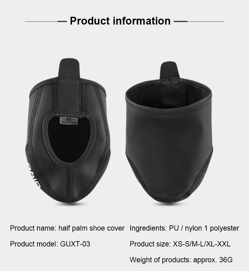 Полуботинки для велосипеда GIYO защита от ветра теплый чехол обуви