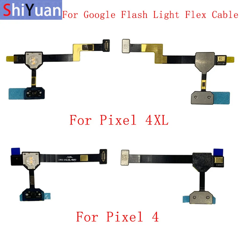 Rear Camera Flash Light Sensor Flex Cable For Google Pixel 4 4XL Flashlight Ribbon Replacement Parts