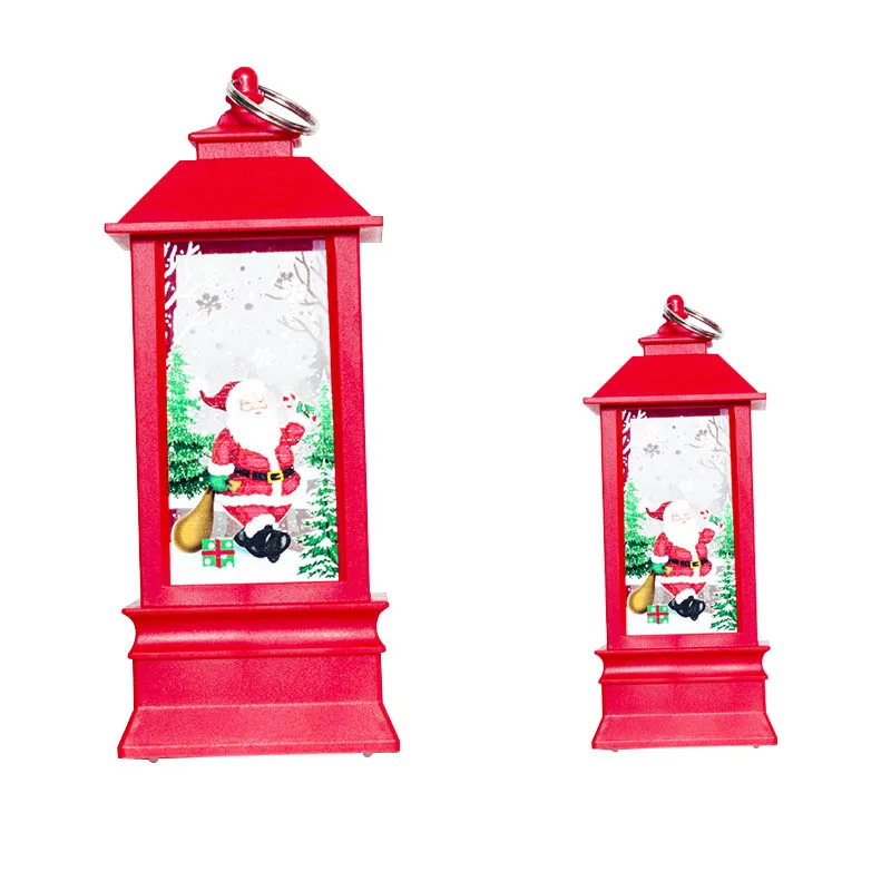 Подвесные украшения деревянный дом подсвечник прочный для рождественской елки