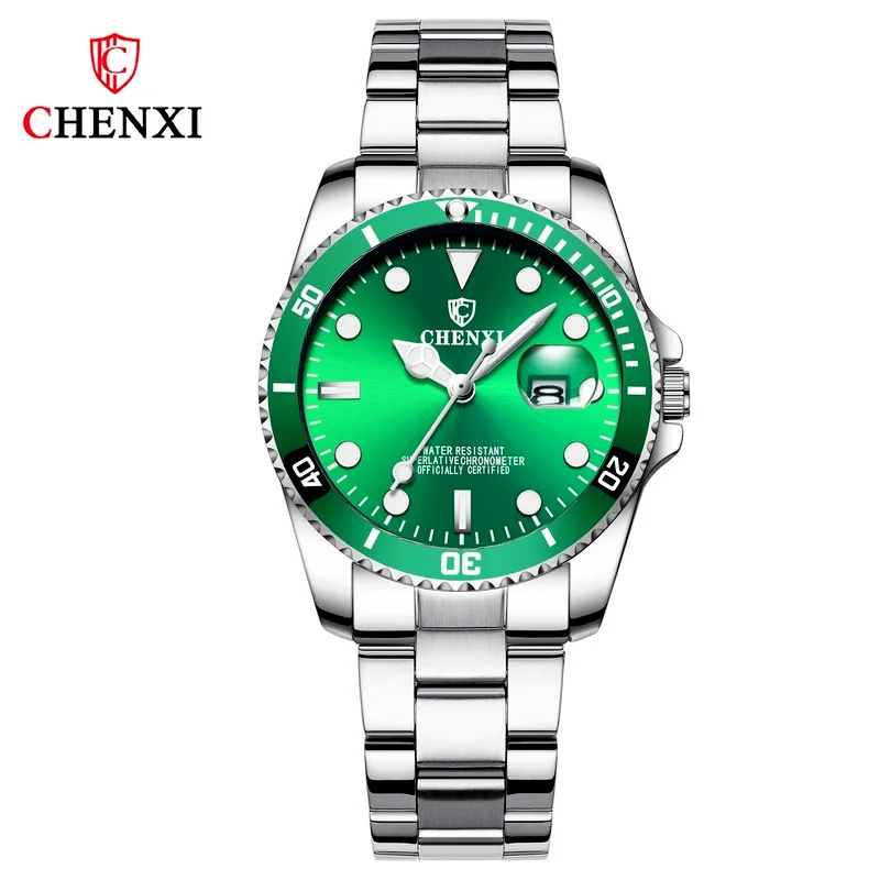 

CHENXI Women Luxury Rhinestone Stainless Steel Quartz Watches Ladies Business Watch Japanese Quartz Movement Relogio Feminino