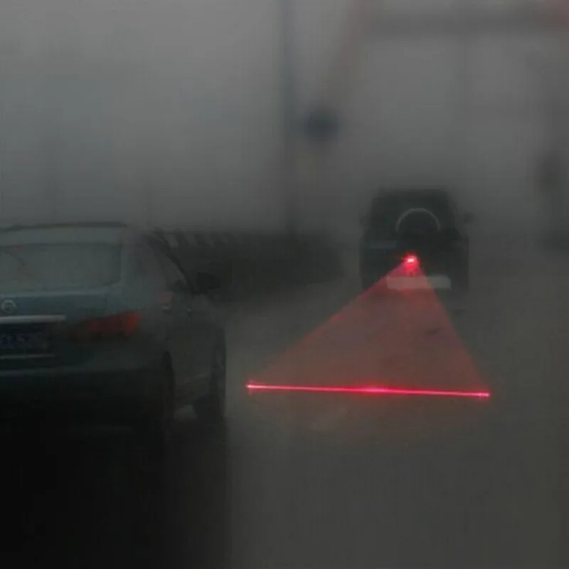 1 шт. Автомобильный светодиодный лазерный противотуманный фонарь для автомобиля