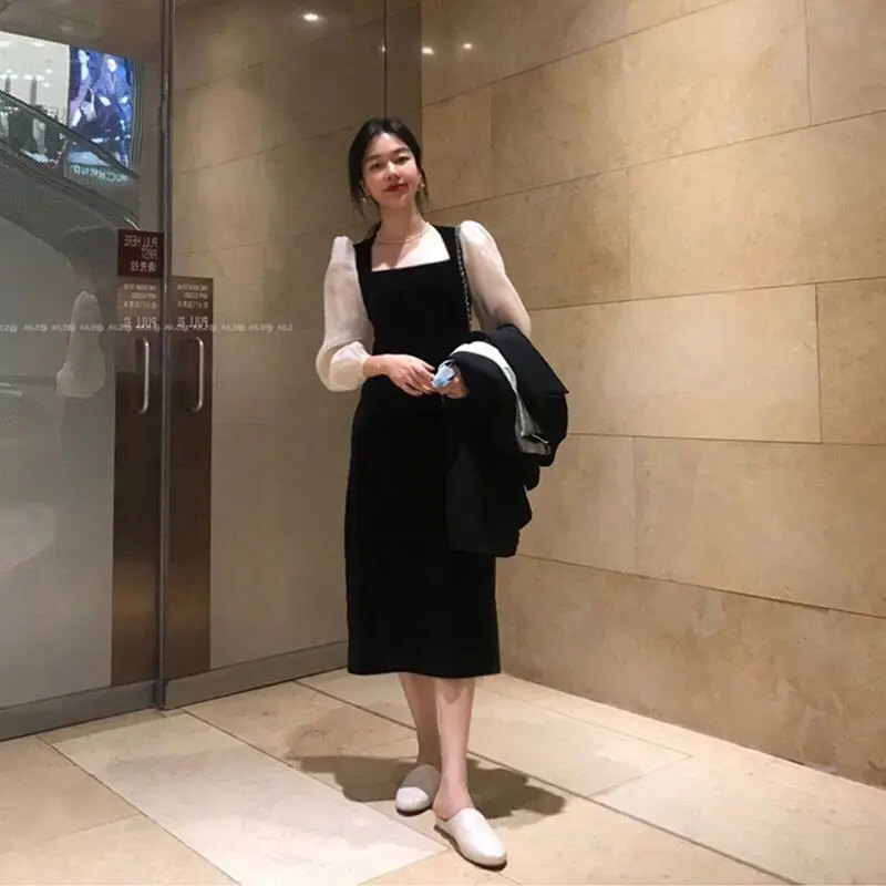 Новое бархатное платье миди модное женское большого размера женские платья Vestido