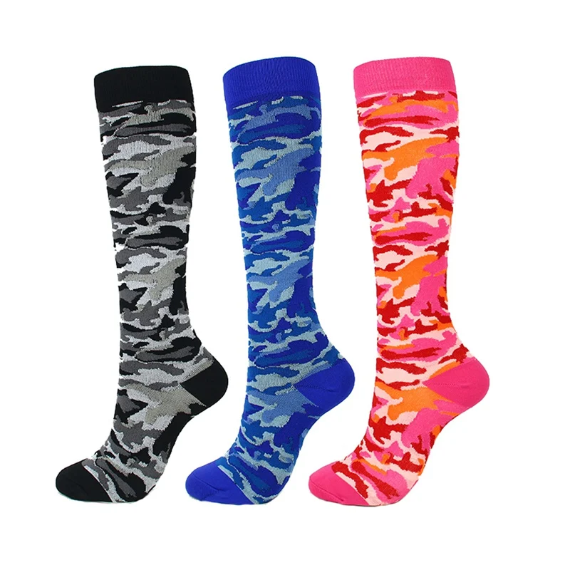 

Compression Men Women Sports Socks Nylon Outdoor Running Cycling Socks Long Pressure Stockings Socks Ladies