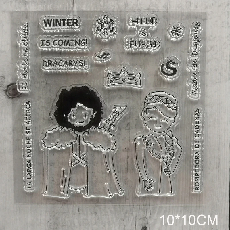 Рождественские прозрачные штампы в форме сердца новинка 2019 скрапбукинг