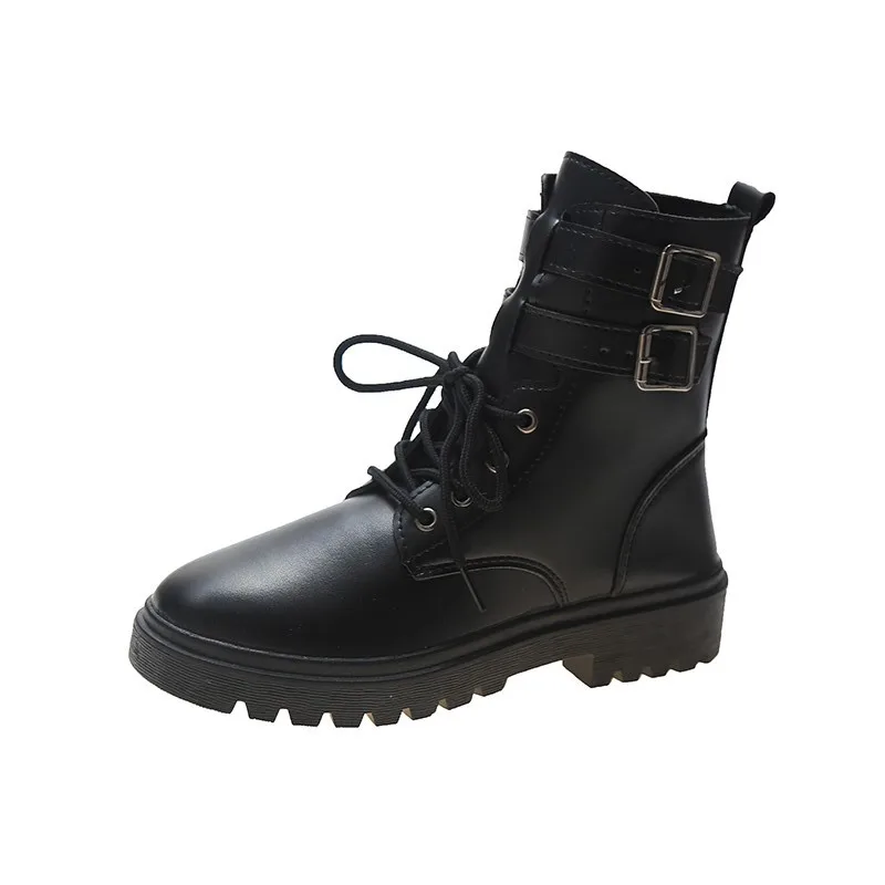 

2020 new Korean fashion motorcycle net boots women British style red skinny fashion ins short boots