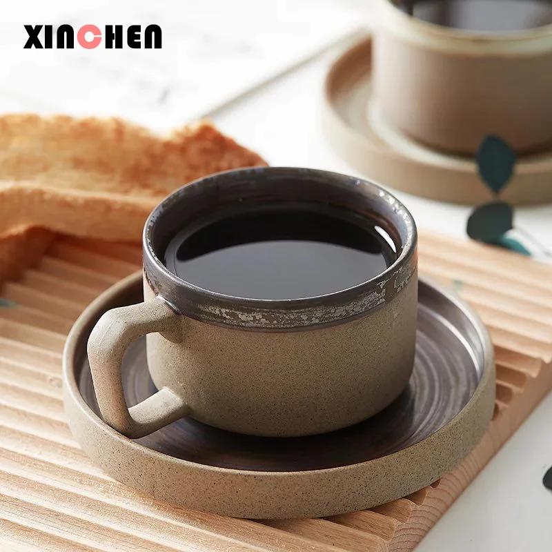 Набор блюдце в японском стиле ретро с резьбой Современная Минималистичная