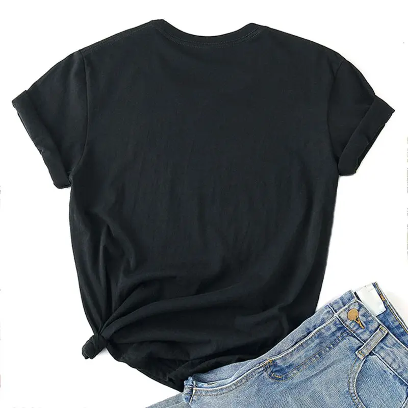 

Women Short Sleeve T-Shirts Funny Letters Its A Beautiful Day To Leave Me Alone Summer Tops Harajuku Cotton Casual Streetwear