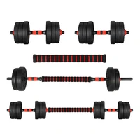 4050cm dumbbell rod solid steel weight lifting spinlock dumbbell bars with connector gym home fitness workout barbells handles