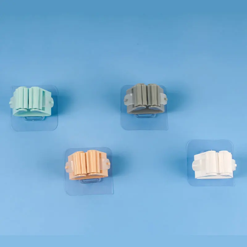 Настенный держатель для швабры органайзер вешалка щетки метлы стеллаж хранения