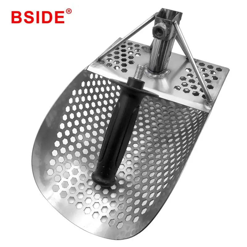 Нержавеющая сталь пляж песок Совок с ручкой металлодетектор детектор поиска