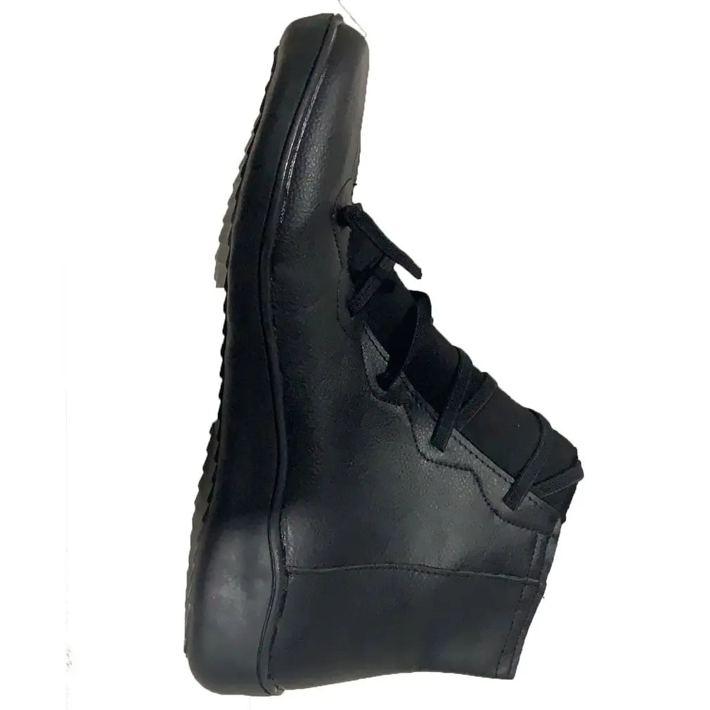 

Autumn And Winter Ladies Casual Shoes Side Zipper Casual Flat Shoes Warm Fashion Ladies Flat Leather Shoes