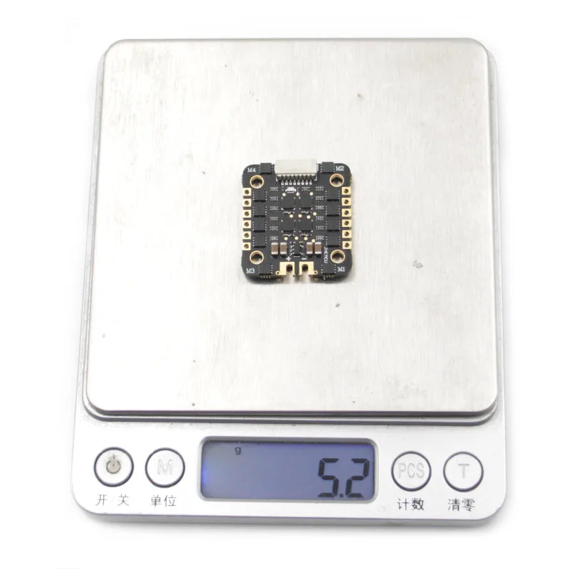 Controlador de vuelo Hobbywing XRotor Nano F4 y JHEMCU EM40A BLHELI_S DShot600 2-6S 4 en 1 ESC para Drones de carreras RC FPV Quadcopter-5