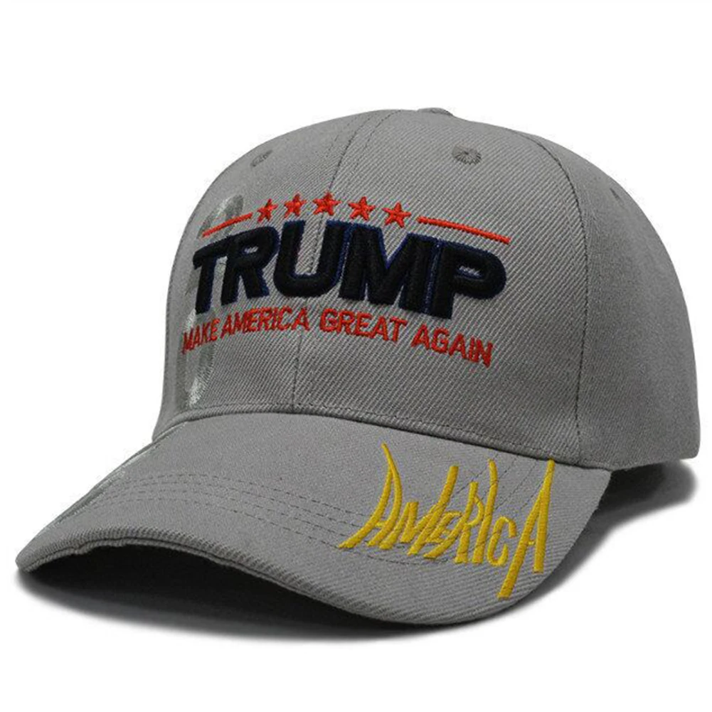 

Snapback Men Women Casquette Hip-Hop Breathable Adjustable Letters Casual Hat Canvas Embroidery Baseball Cap For Trump 2020