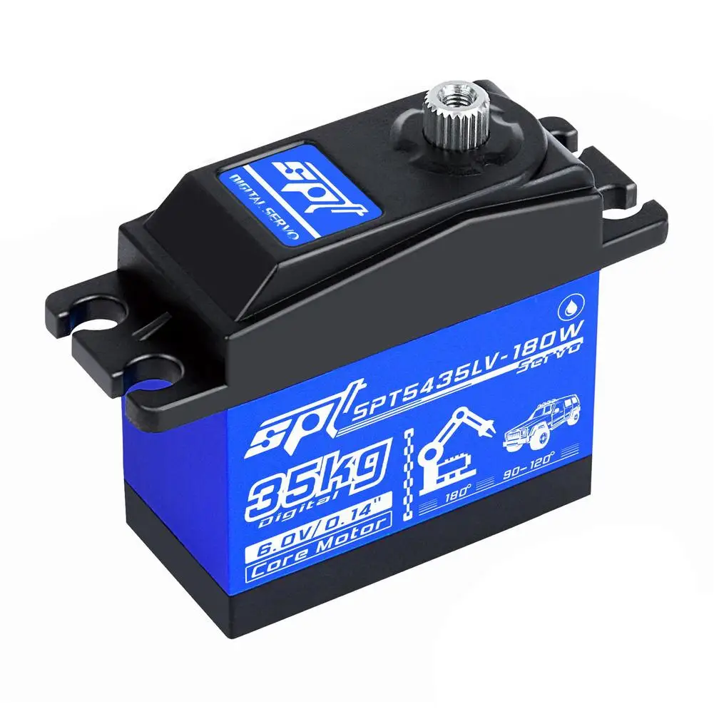 Обновление 1:8 1:10 дистанционное управление автомобиля для SPT5435LV 180W 35 кг высокий