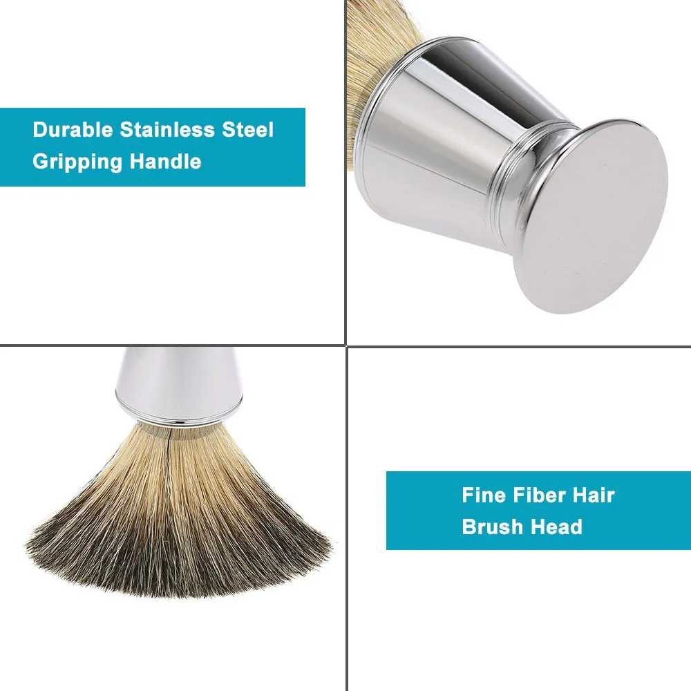 

Beard Shaving Brush Beard Grooming Shave Brush Facial Cleansing Brush Mustache Shaving Tools