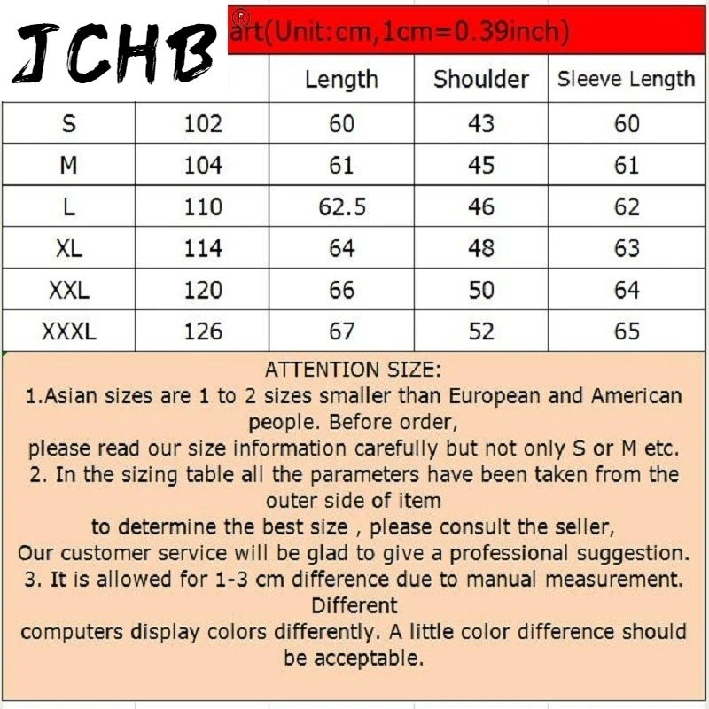 

Men's JCHB Genuine Leather Jacket Men Natural Sheep Shearling Jacket Winter Real Fur Coat Plus Size Men's Sheepskin Coat KJ
