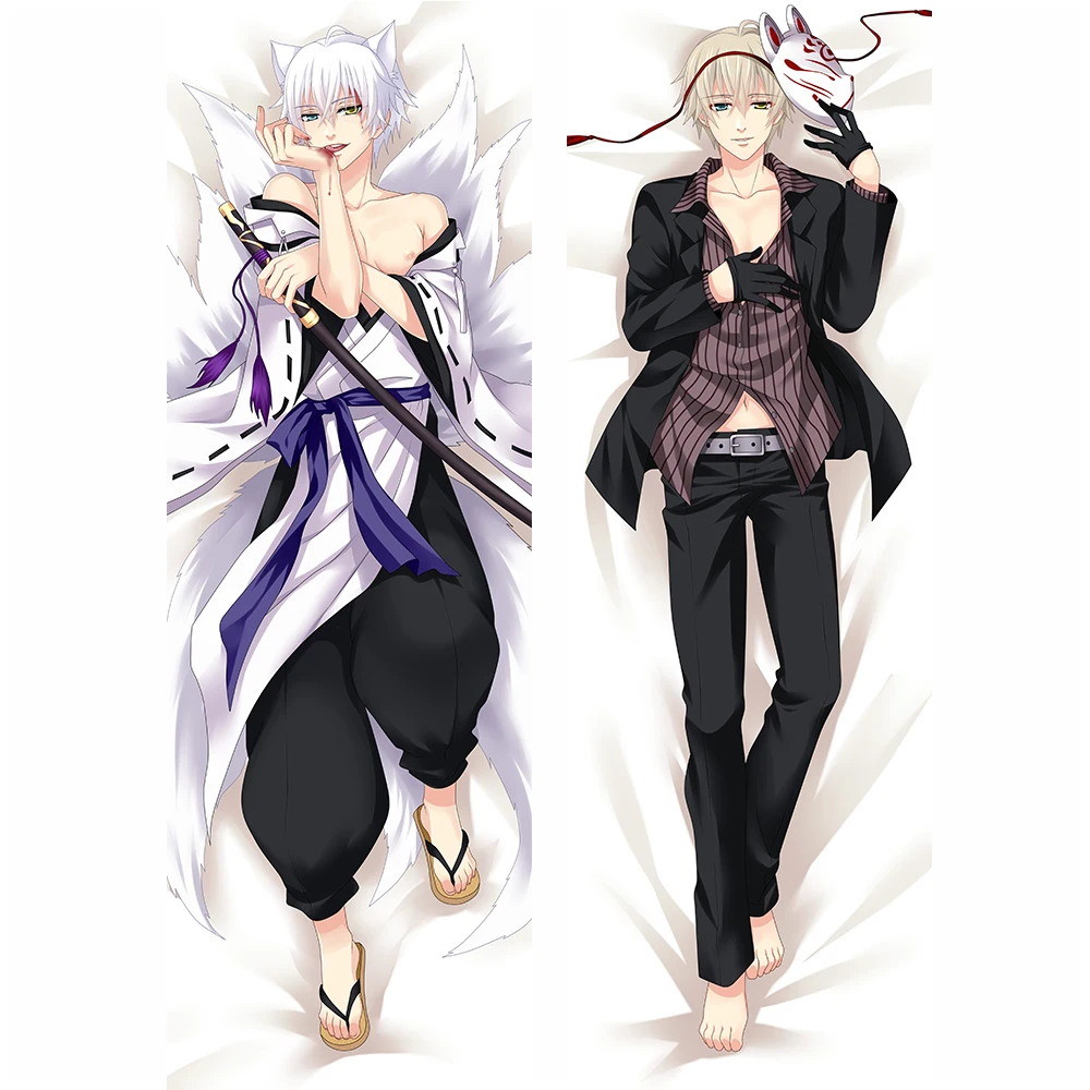 

Coscase Japanese Anime Body Pillowcase Inu x Boku SS Miketsukami Soushi Watanuki Roromiya Karuta Hugging Body Pillow Cover Case