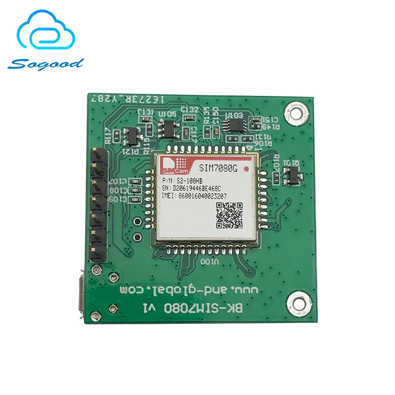 SIMCOM SIM7080G коммутационная плата макетная Многополосная LTE CAT M NB IoT двухрежимный