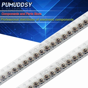 Резистор переменный 3*3, 10 шт., резистор для триммера, SMD, 3x3, регулируемый, 100, 500, 1K, 2K, 5K, 10K, 20K, 50K, 100K, 1M Ом