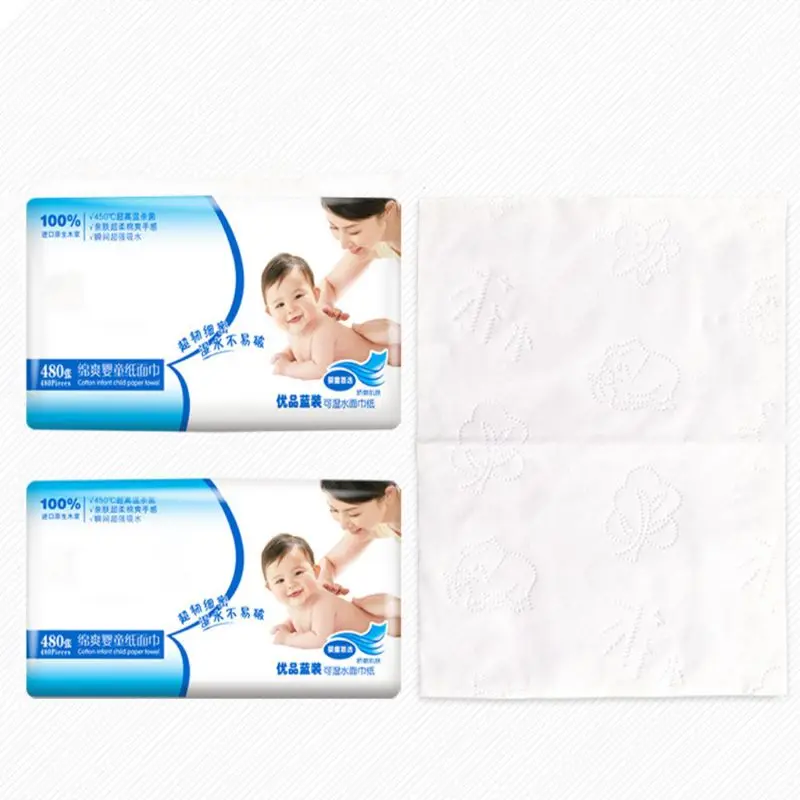 

8PCS Silky Smooth Soft Premium 3-Ply Toilet Paper Kitchen Toilet Facial Tissues 667D