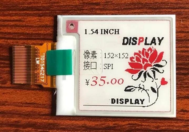 1 54 дюймовый 24PIN SPI черный белый красный Женский экран для отображения электронной